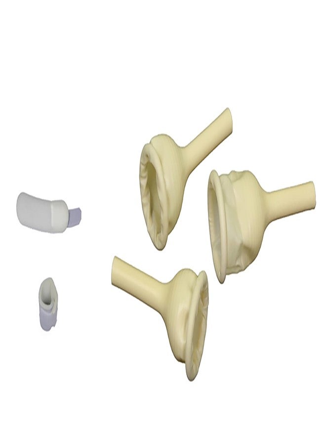 TOPMED ETS 25 Rubber Urinal Bag Male External Catheter Single use 25 Count Comes with a Foam Strip for Tightening 1 Count (Medium 25 mm 1 Inches) - Image 1